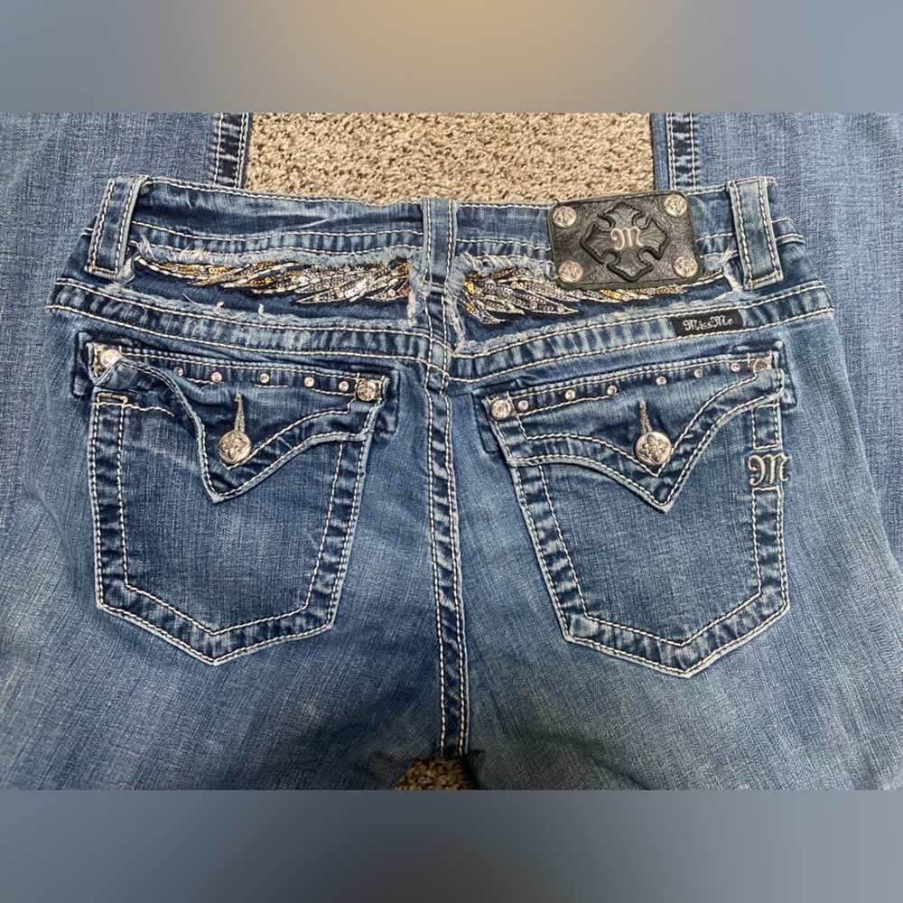 Miss me Jeans size 30 bootcut. 34 inseam